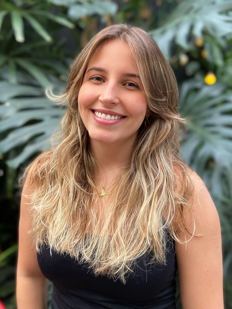 Mechas loiras naturais
